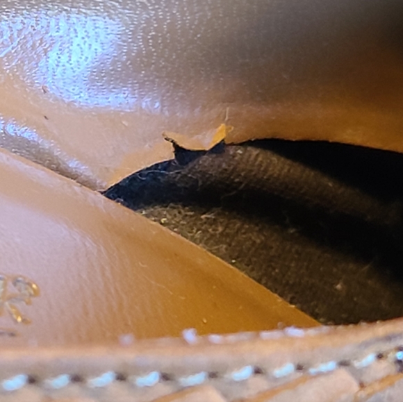 1990's Coldwater Creek Leather Mule Slides Size 8.5 - Picture 15 of 16